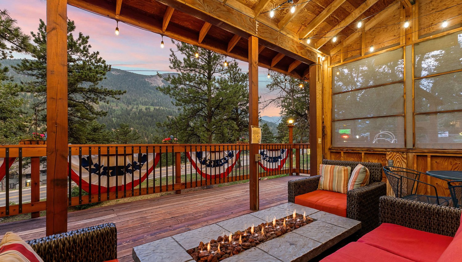 Wildwood Inn fire pit