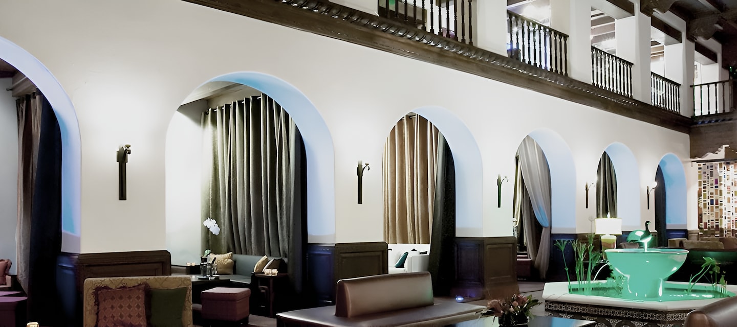 View of Casbahs at Hotel Andaluz, Albuquerque, New Mexico