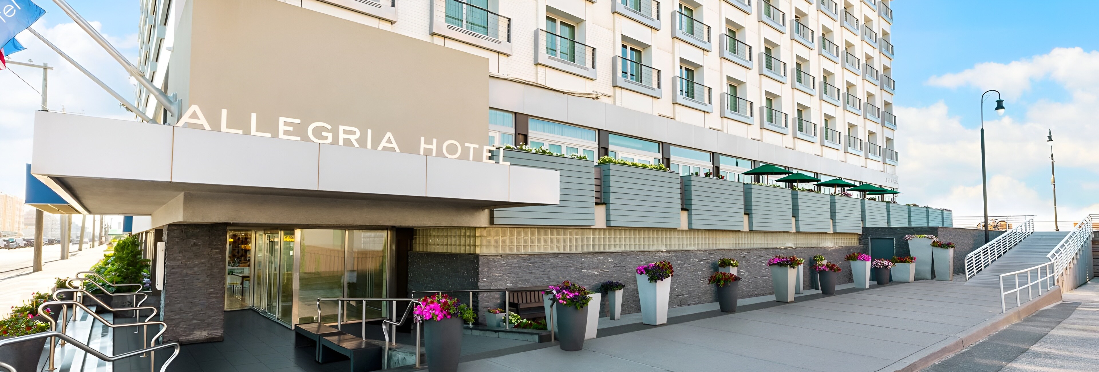 Side View of The Allegria Hotel, New York
