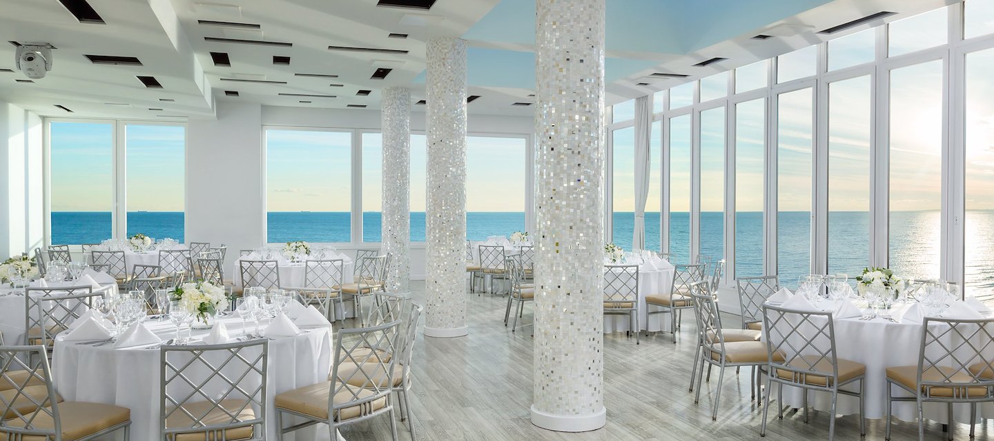 Ocean View Rooftop Wedding at Allegria Hotel Long Beach NY