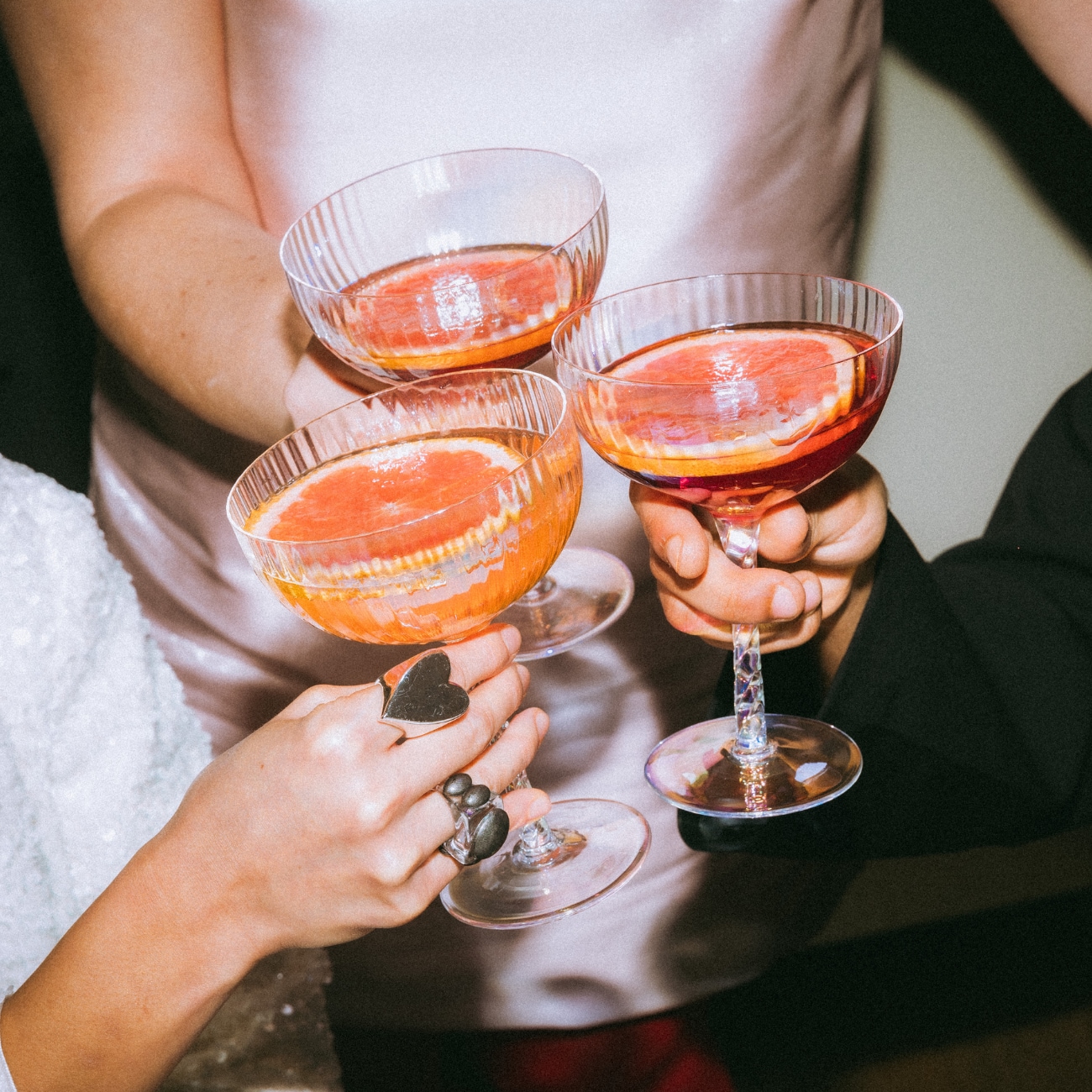Toasting Holiday Drinks at Ashworth by the Sea Holiday Parties