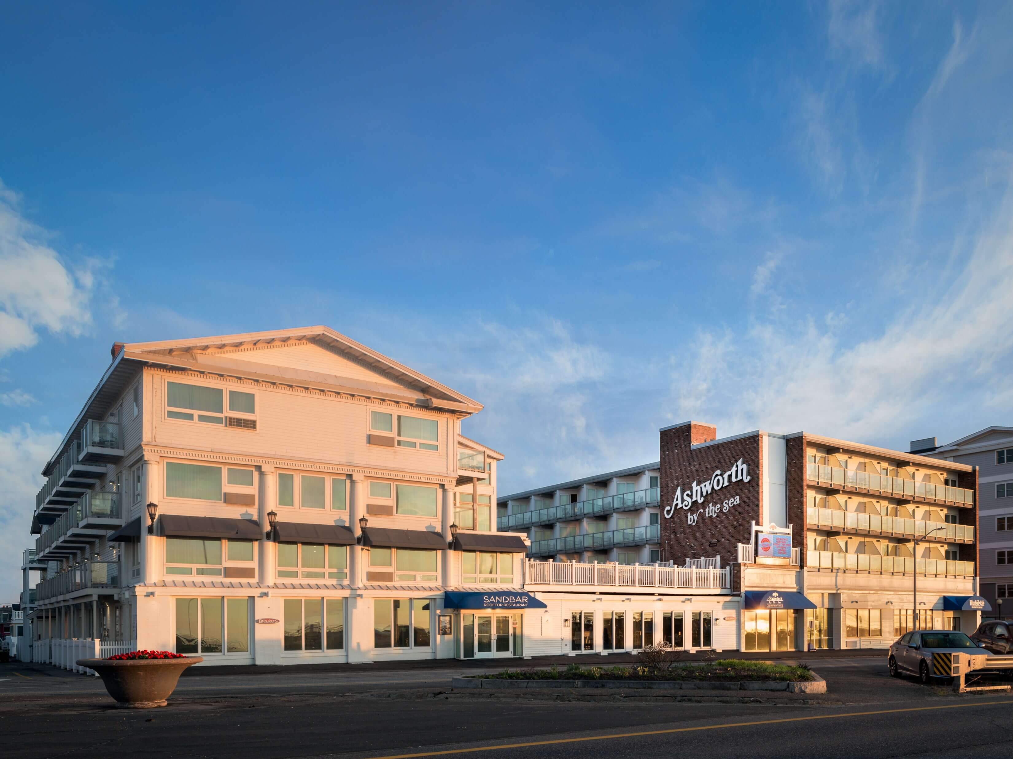Exterior View of Ashworth Hotel, New Hampshire