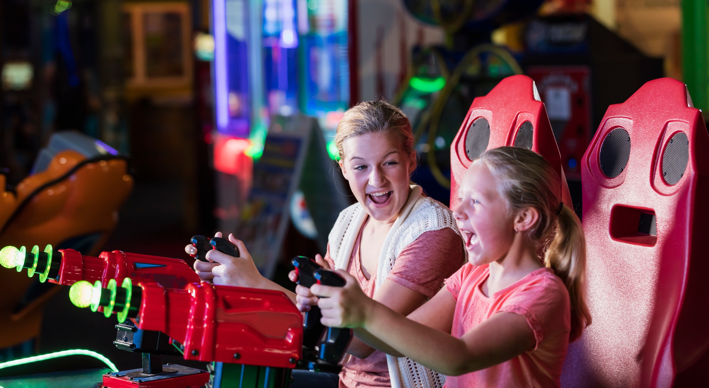 Playland Arcade Sits on The Boardwalk, New Hampshire