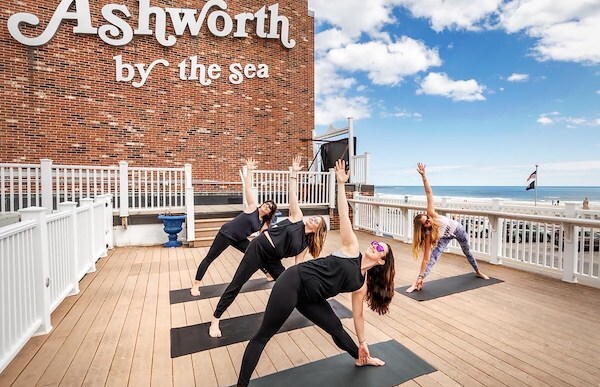 Yoga on the Deck