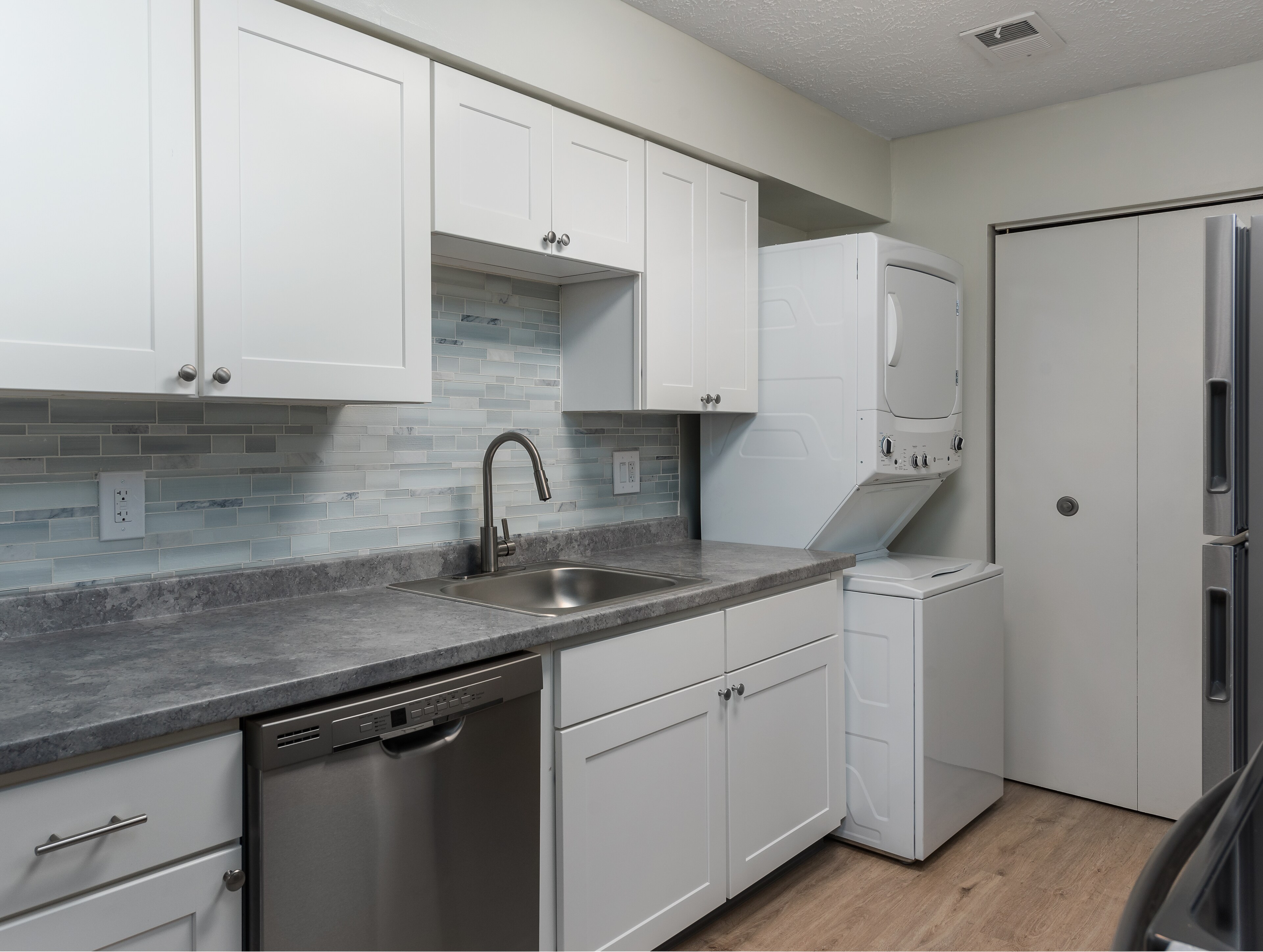 Signature kitchen at East Mountain Apartments by Manor Communities in Wilkes-Barre, PA