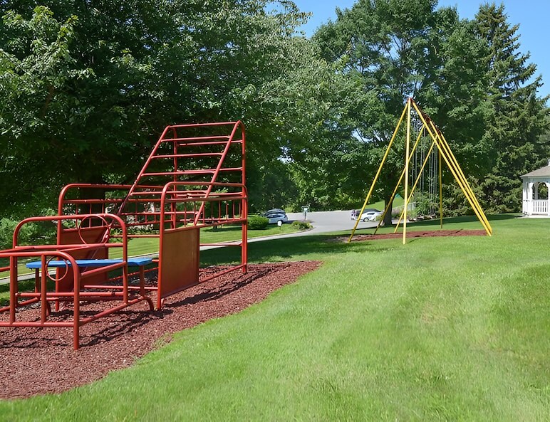 Children's playground at Grampian Hills Apartments in Williamsport, PA
