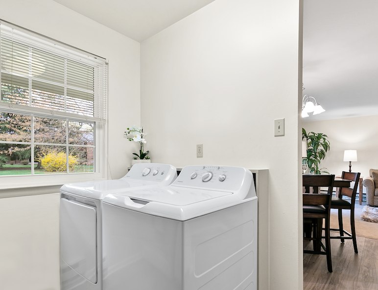 Furnished apartment interior at Manor House Apartments in Lancaster, PA