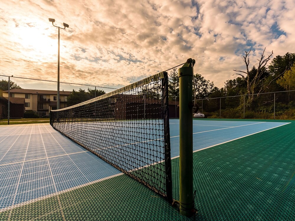 Our full-sized tennis and pickleball court is just one of the many amenities offered at Pikeview Manor Apartments