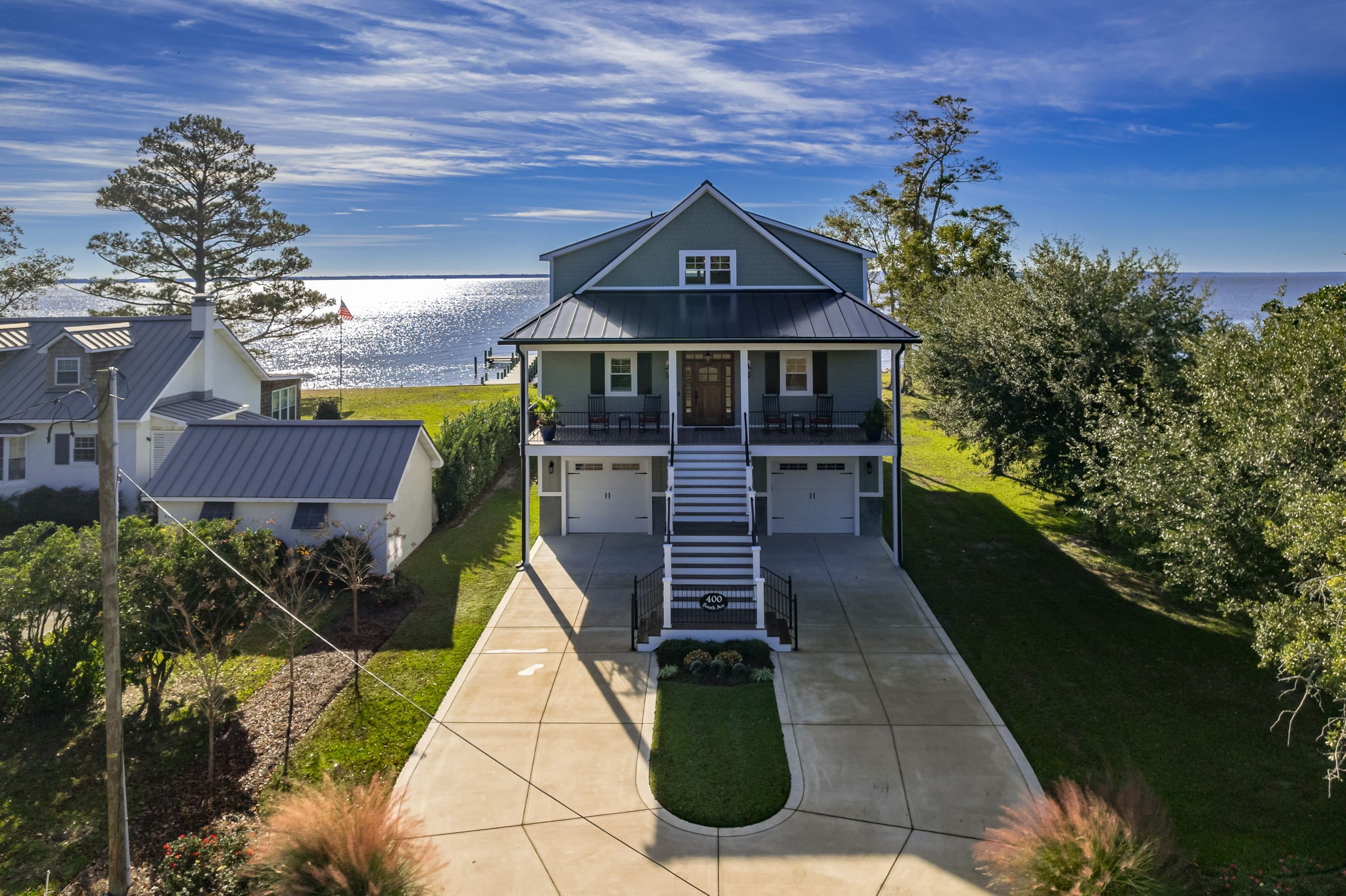 Oriental, NC Neuse River Waterfront Home New Home Beach House River House, image size:2048x1364