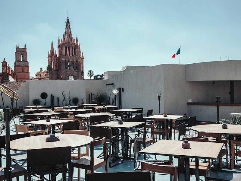 Altar Rooftop en Casa Arca- San Miguel de Allende