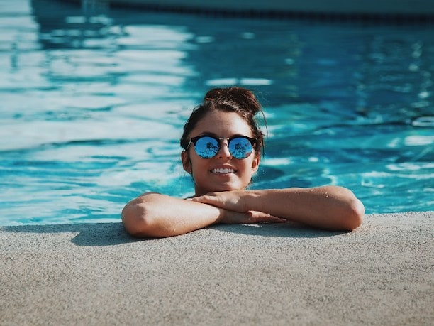 Hang out at the pool in Monterey