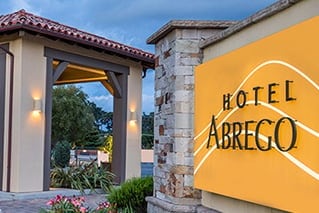 Front View of Hotel Abrego California