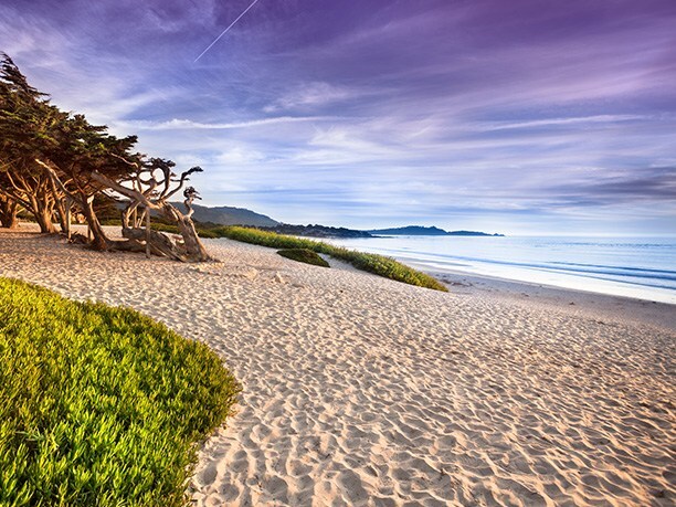 Carmel-By-The-Sea from Hotel Abrego California