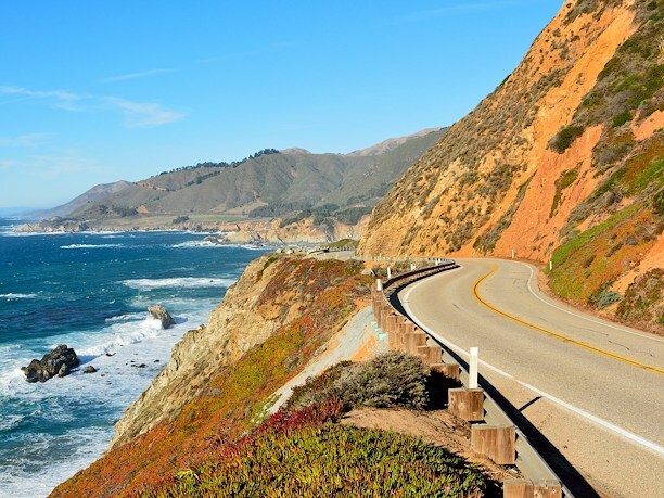 Image of California coastline