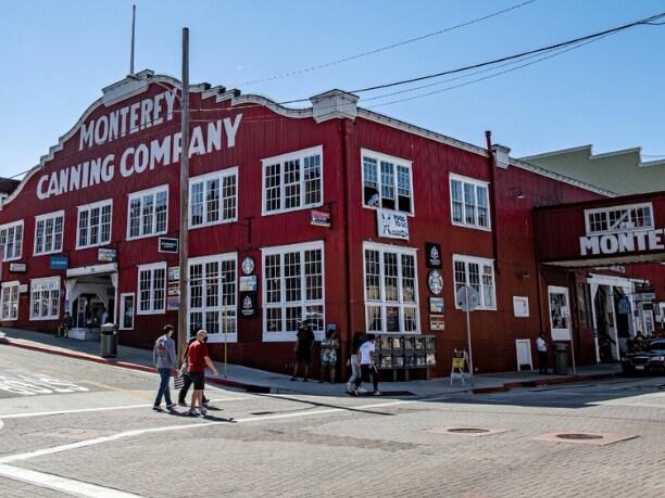 splash into summer image of monterey cannery row
