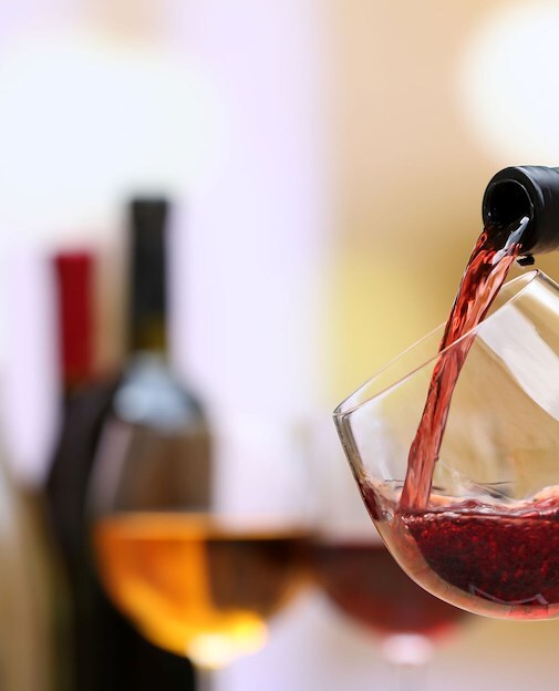 Complimentary Glass of Wine
