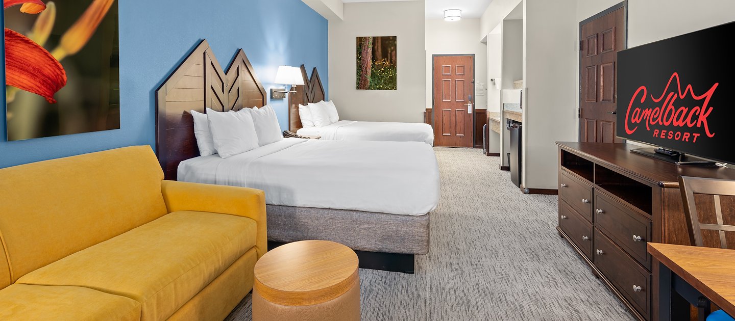 1 & 2 Bedroom Suites at Camelback Resort