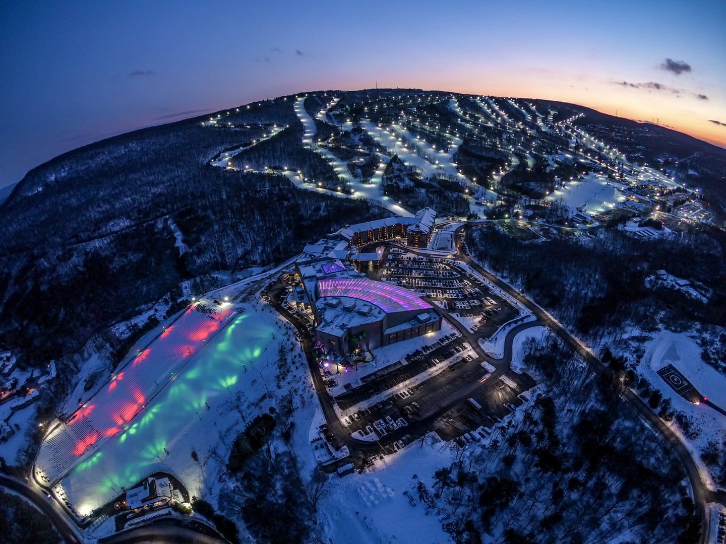 Night Skiing in the Poconos | Camelback Resort