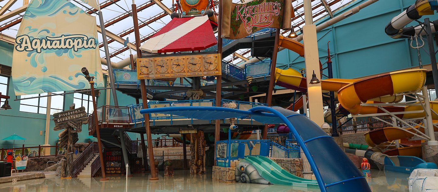 Aquatopia Indoor Waterpark at Camelback Resort
