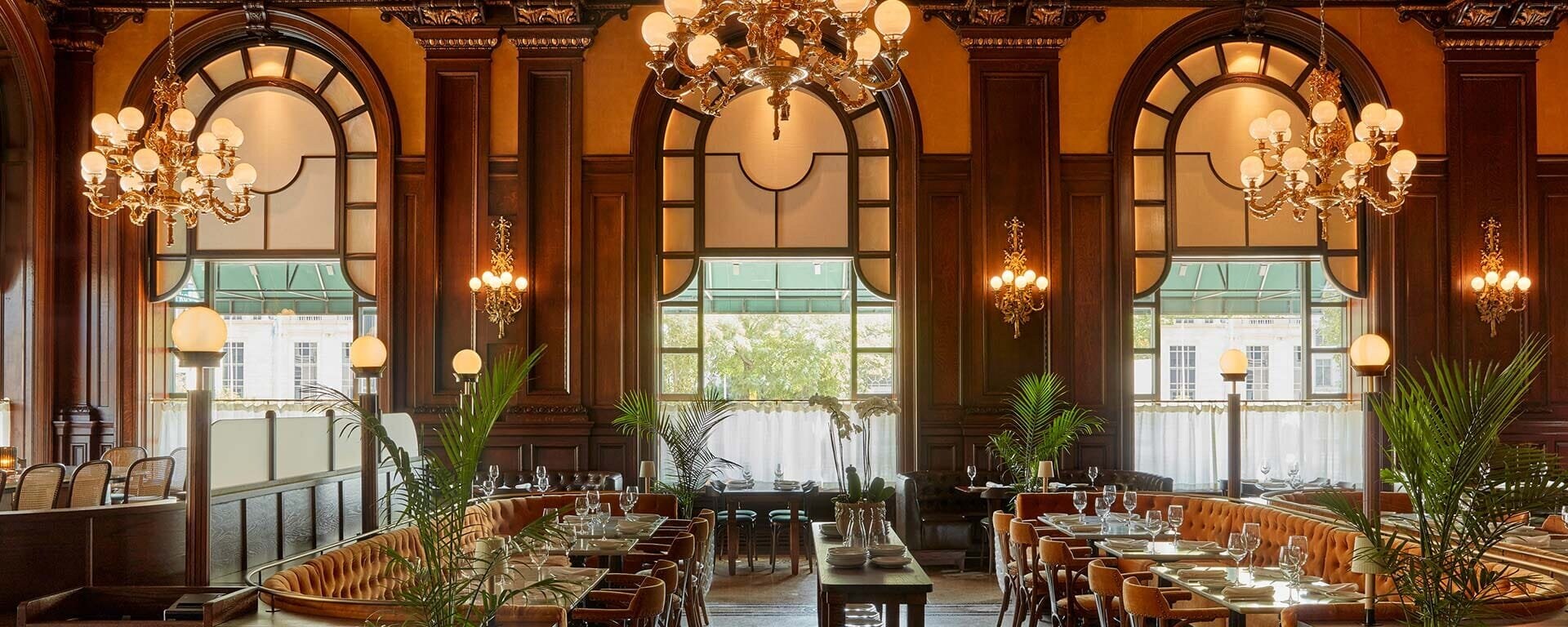 Dining facilities at Wilmington Hotel