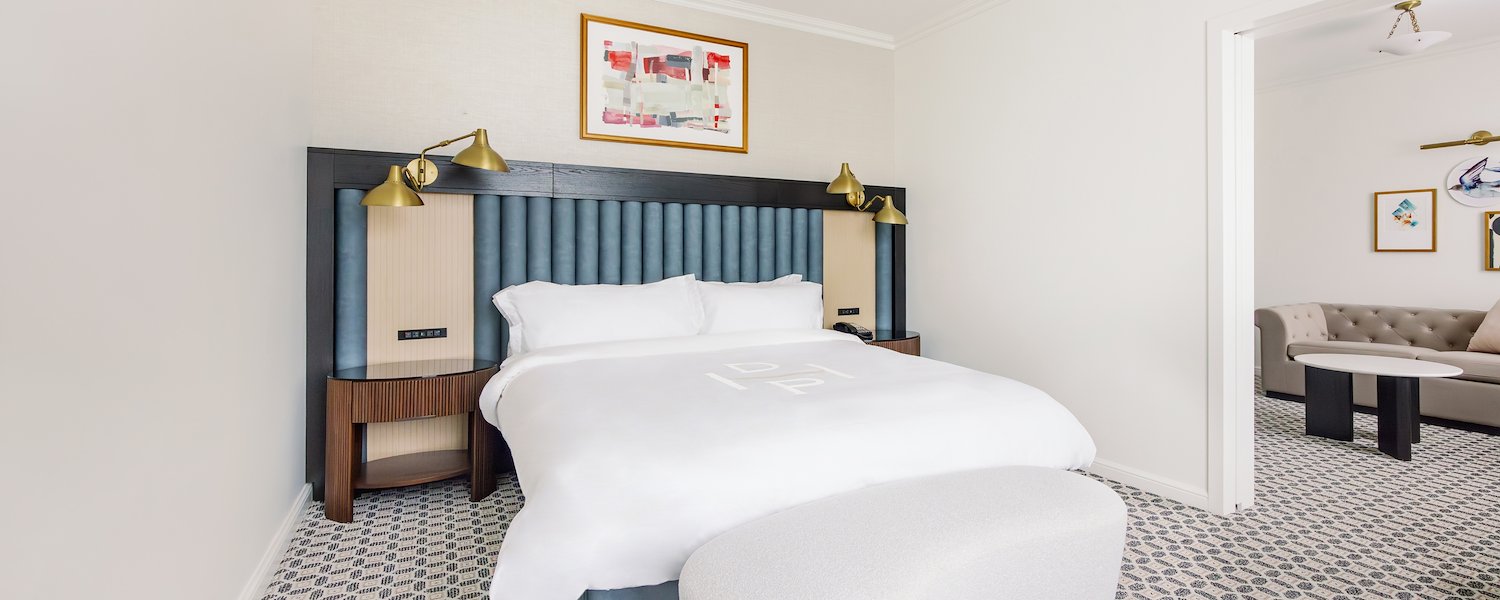 Signature suite at Hotel Du Pont
