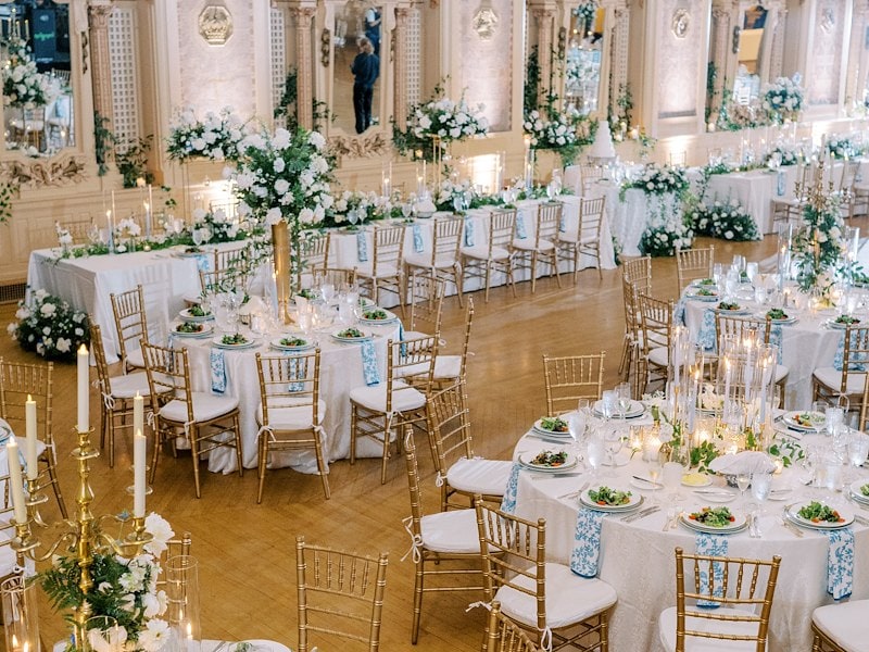 Gold Ballroom, Hotel Du Pont Weddings