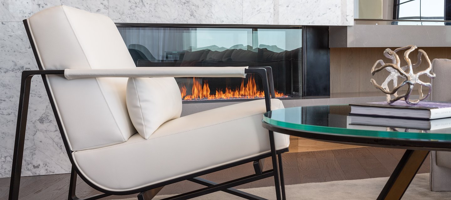 Modern and stylish room at The Windsor Suites in Philadelphia, Pennsylvania.