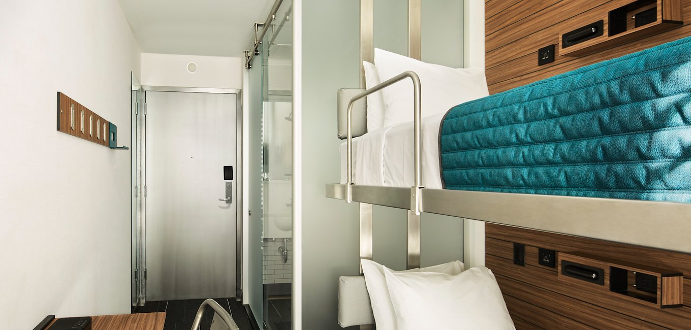 Pod Rooms in Pod Times Square, Brooklyn, New York