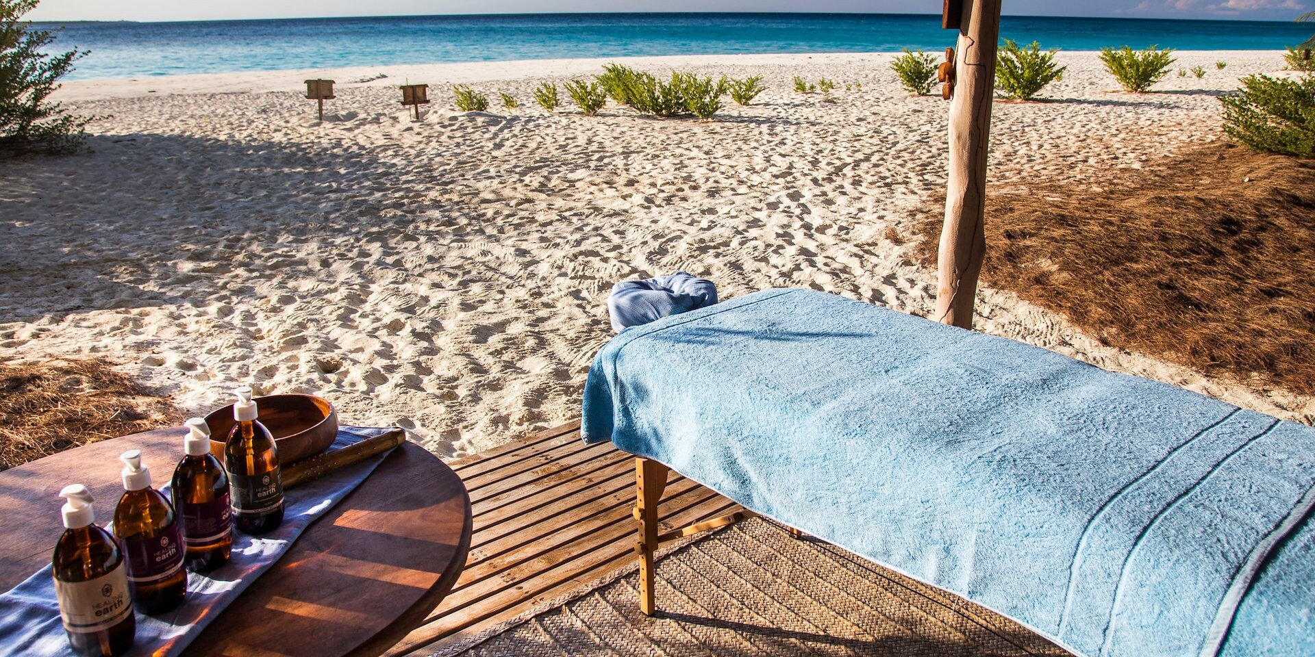 The Wellness Banda features two treatment rooms and a raised yoga deck