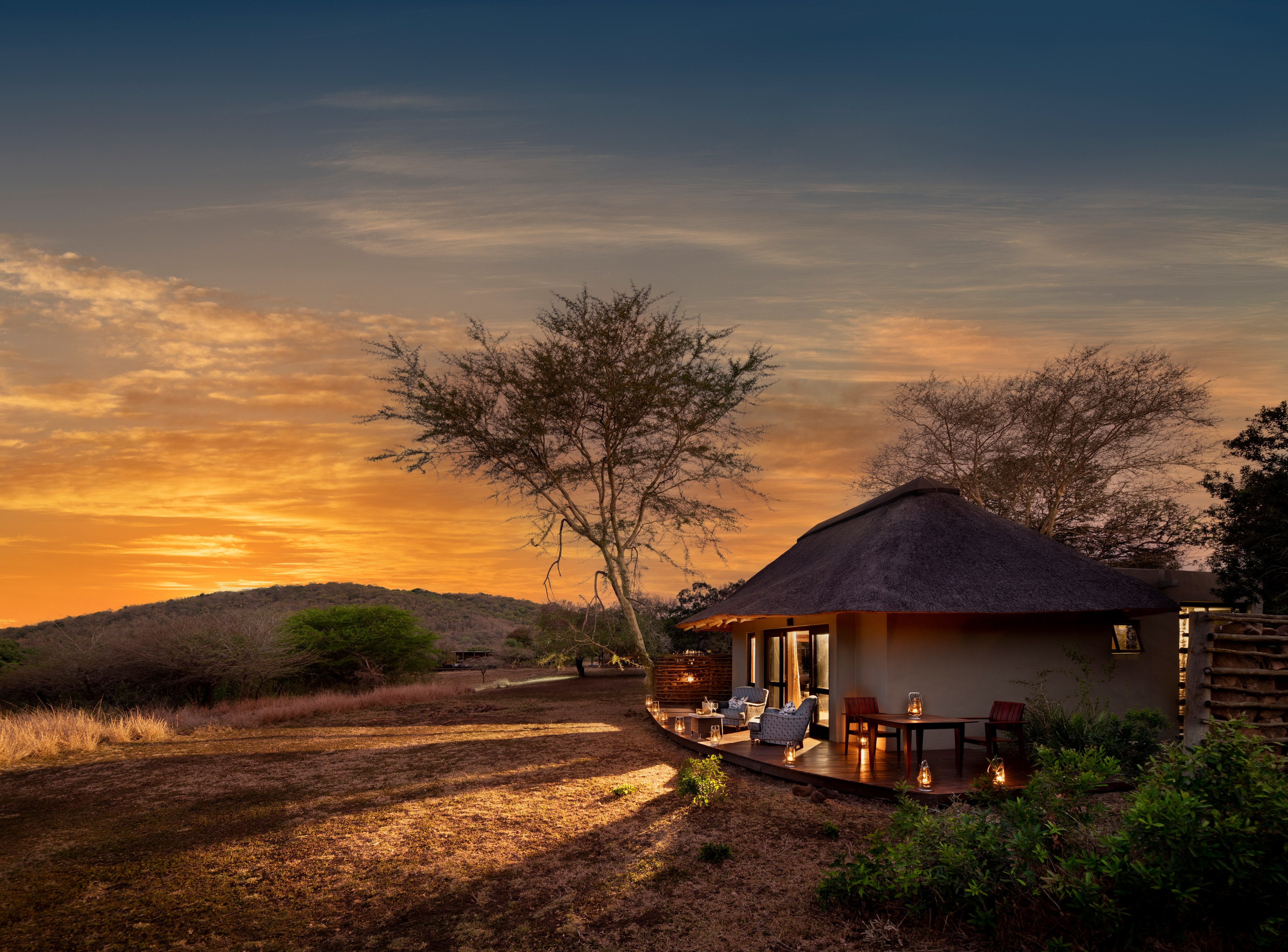 The Intimate Lodge Has Just Four Individual Thatched Suites