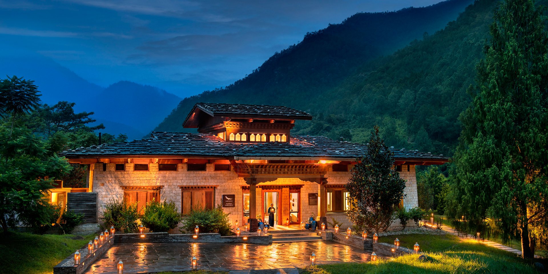 Guest Arrival at the Lodge