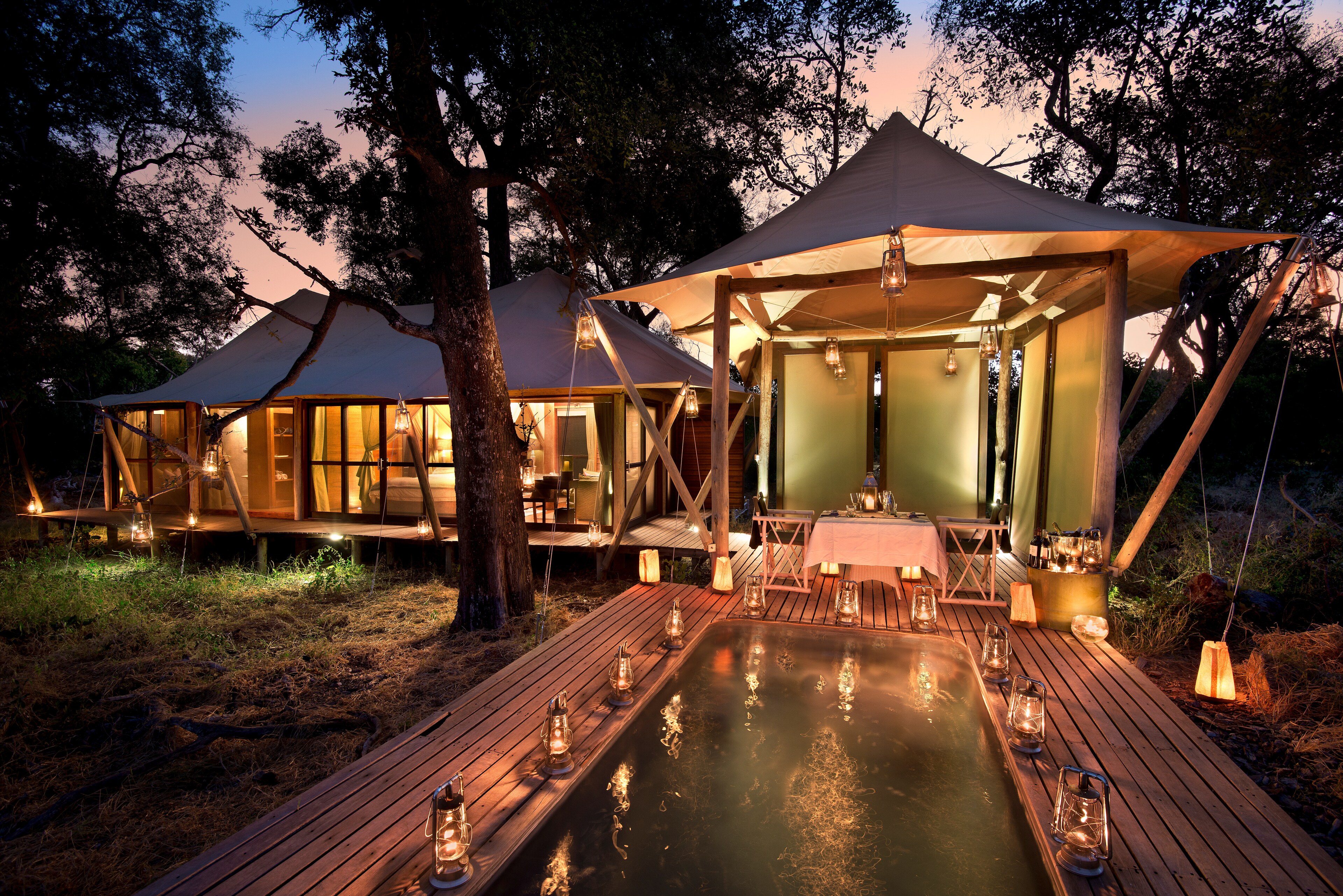 Suite Private Dinner at the Pool