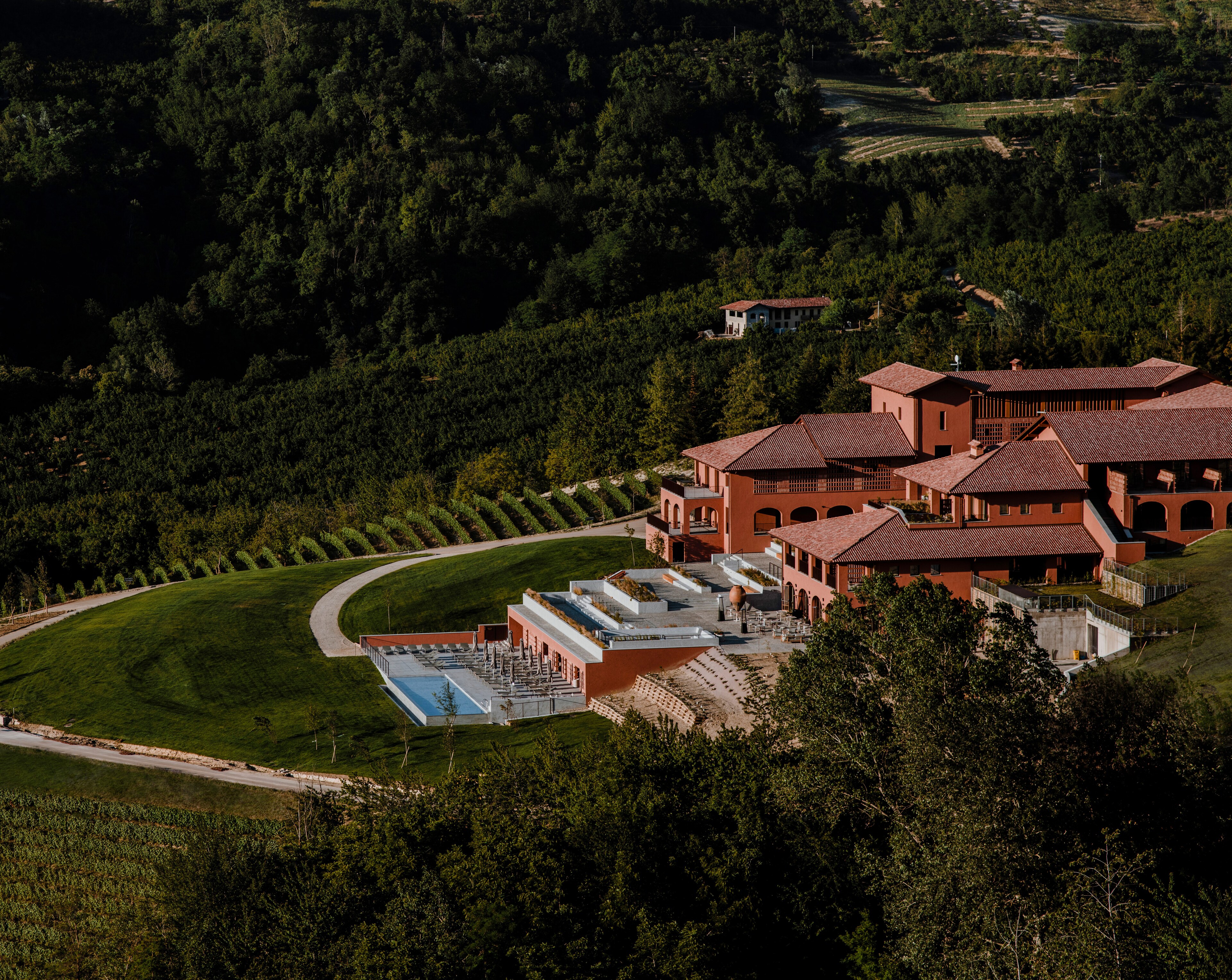 The Resort Is Immersed In The Quiet Piedmont Hills Among The Vineyards