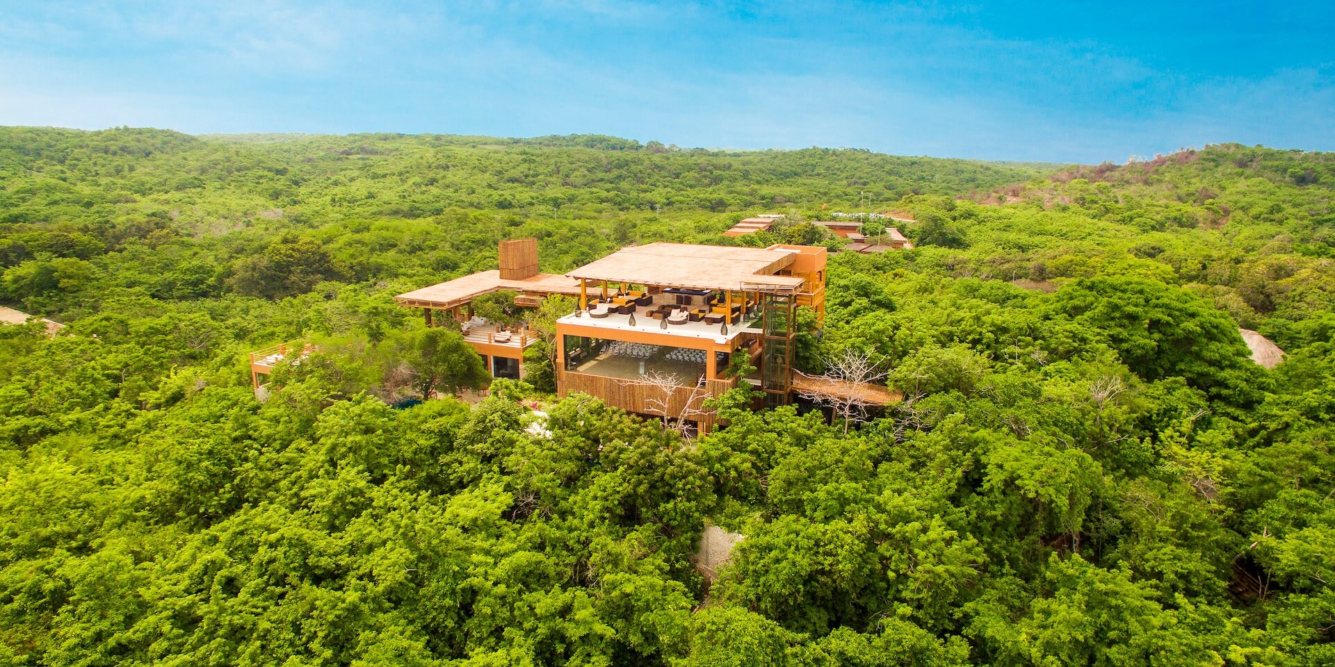 house in the trees