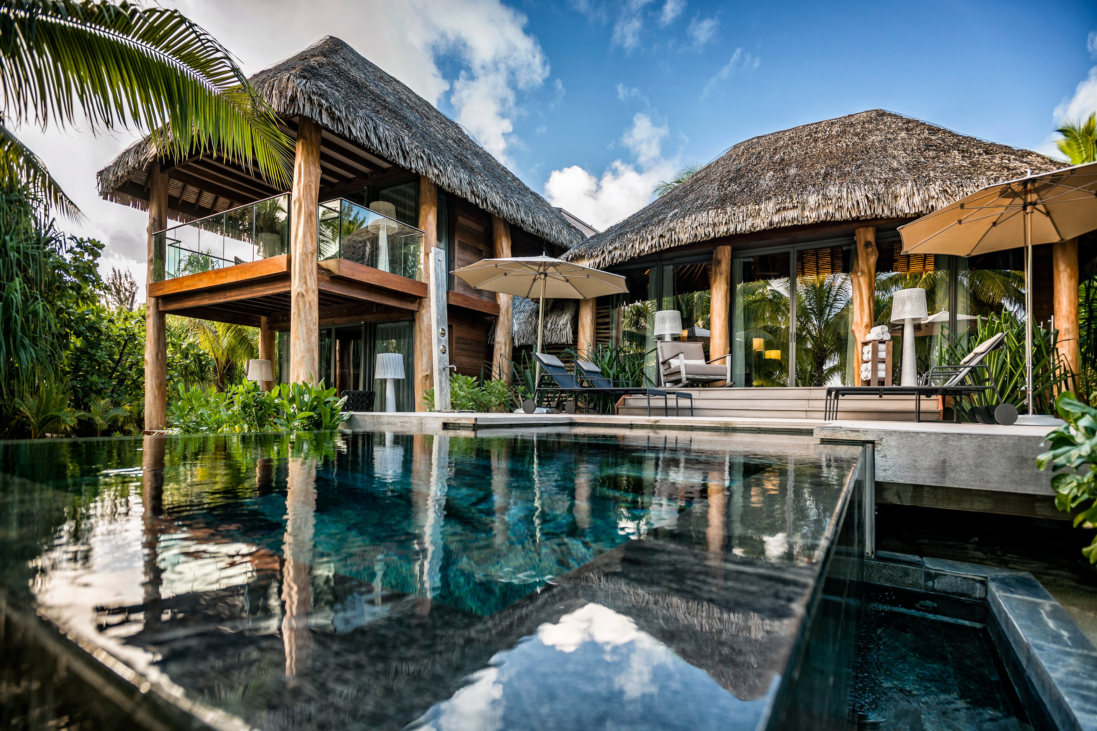 A Private Infinity Pool at a Two Bedroom Villa