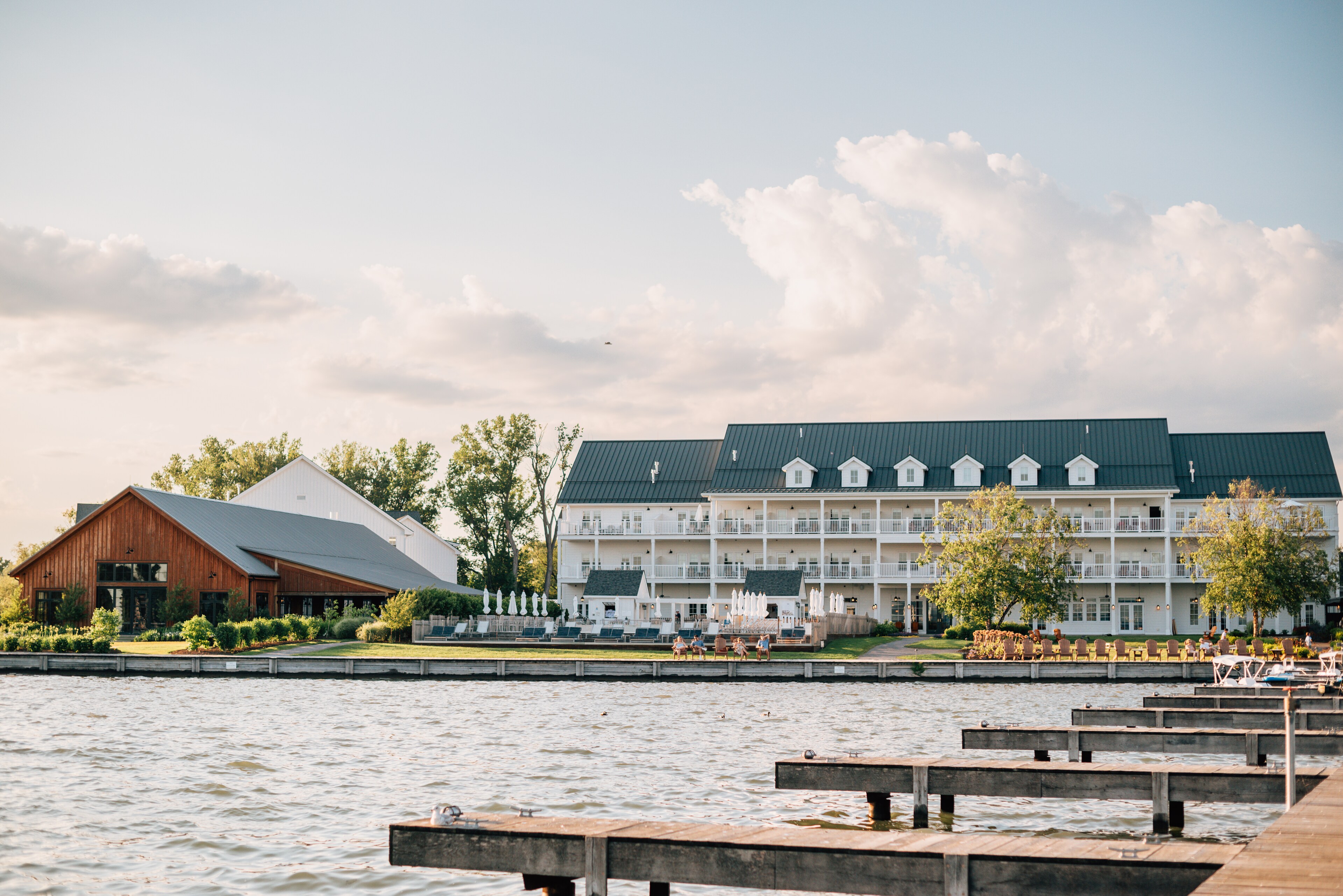 An Exterior View of The Lake House on Canandaigua