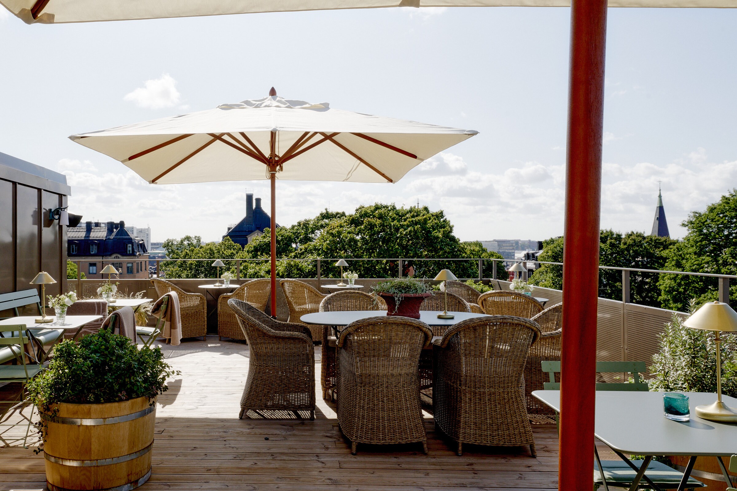 Enjoy Cocktails, Aperitivo, Small Plates, and Panoramic Views at the Rooftop Bar