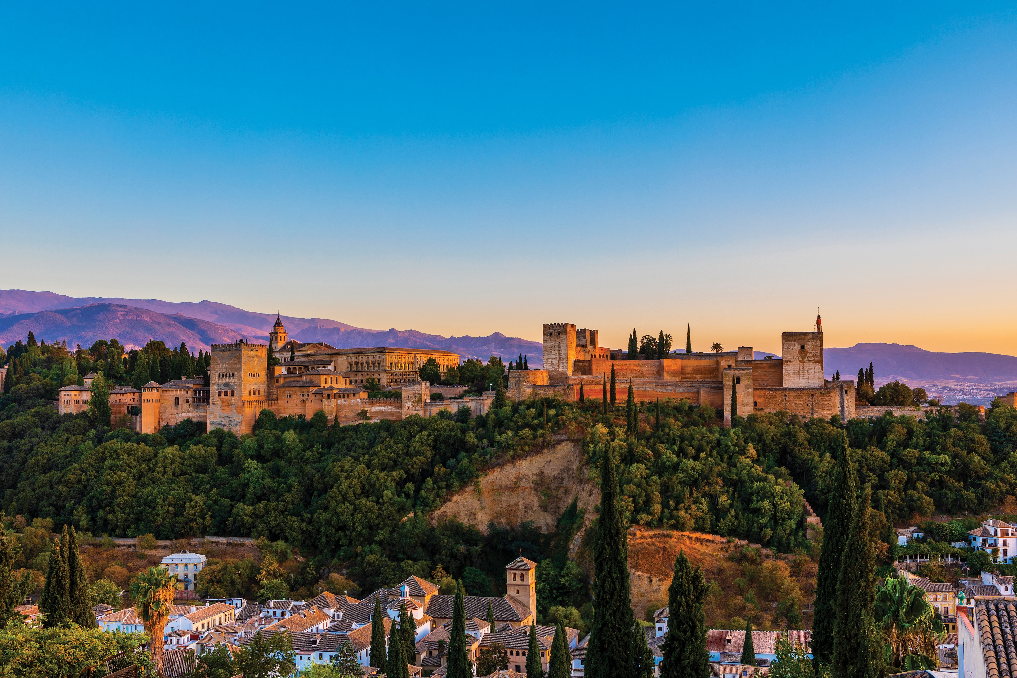 <p>The vast Alhambra palace in Granada is over 800 years old.</p>