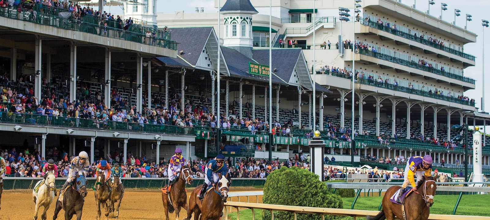The first race in the Triple Crown: the Kentucky Derby.
