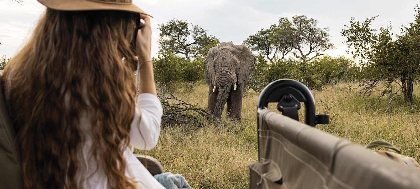 An Ulusaba game drive in Sabi Sands Private Game Reserve, South Africa.