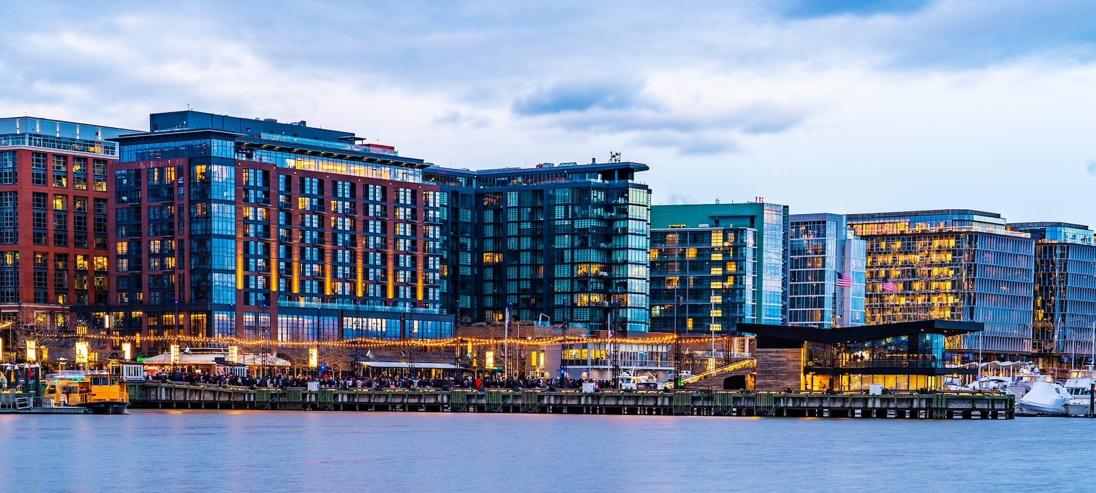 Southwest Waterfront and the Wharf in Washington, D.C.