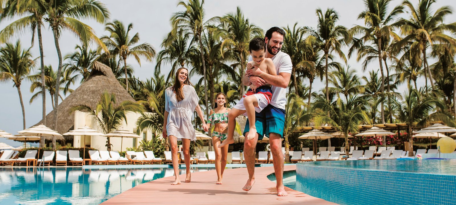 Family frolics at Mexico’s Grand Velas Riviera Nayarit.
