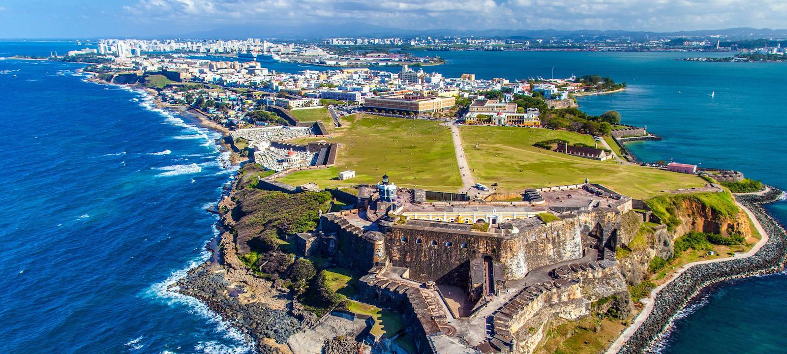 Castillo San Felipe del Morro was designed to guard the entrance to San Juan Bay.