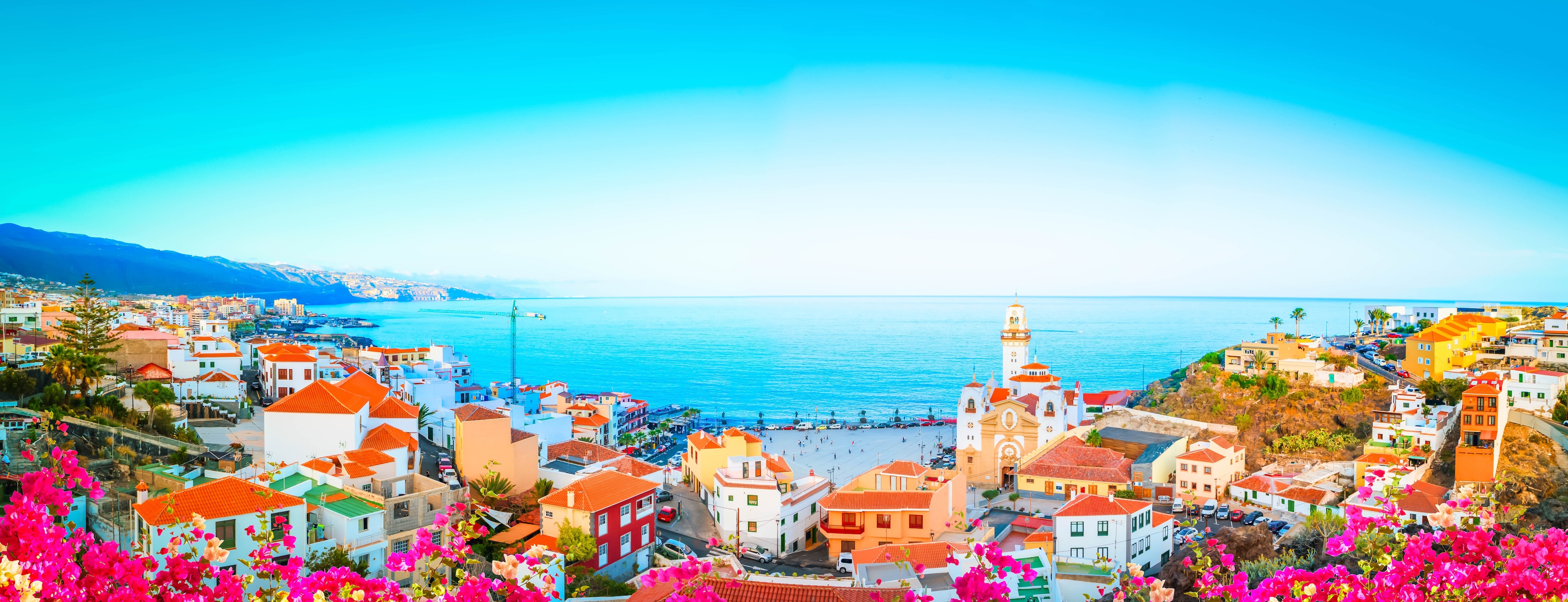 <p>Colorful Candelaria sits on Tenerife's eastern shore.</p>