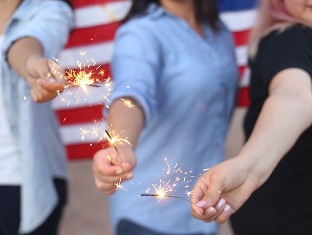 Celerbating America's Fireworks
