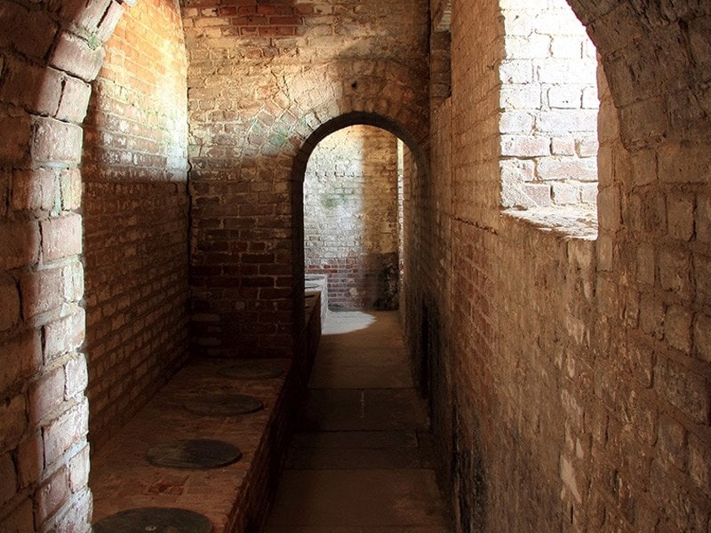 Scenic Fort Zachary Taylor Florida State Park
