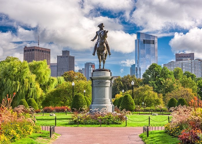 Monument in Boston Common