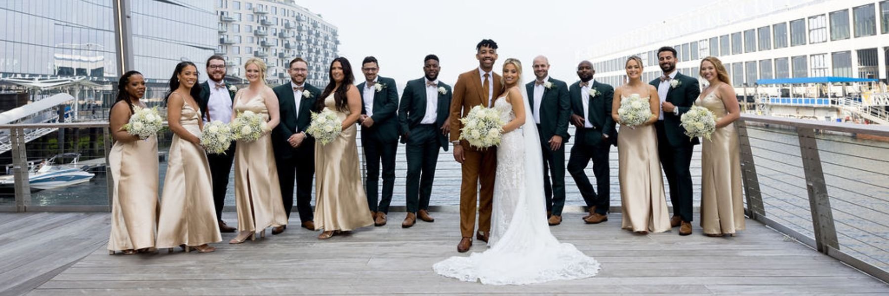 Boston Weddings With Harbor Views – Seaport Hotel