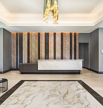 Hotel front desk