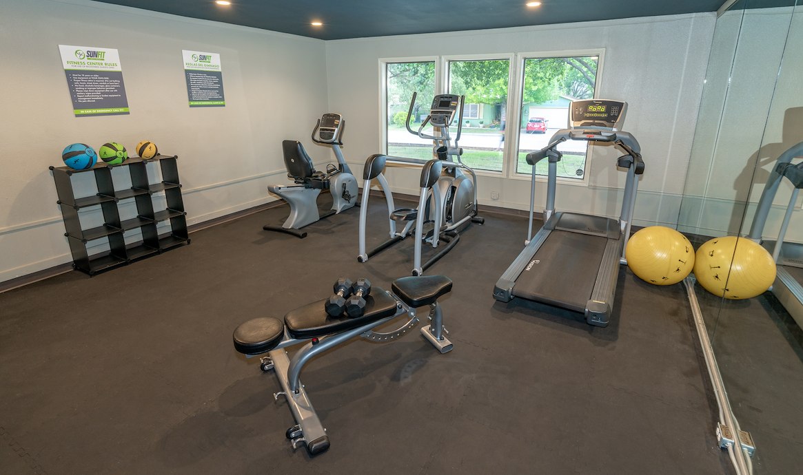 Branch Creek - Amenities and Services - Fitness Gym Area